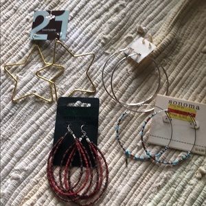 Hoop there they are earrings